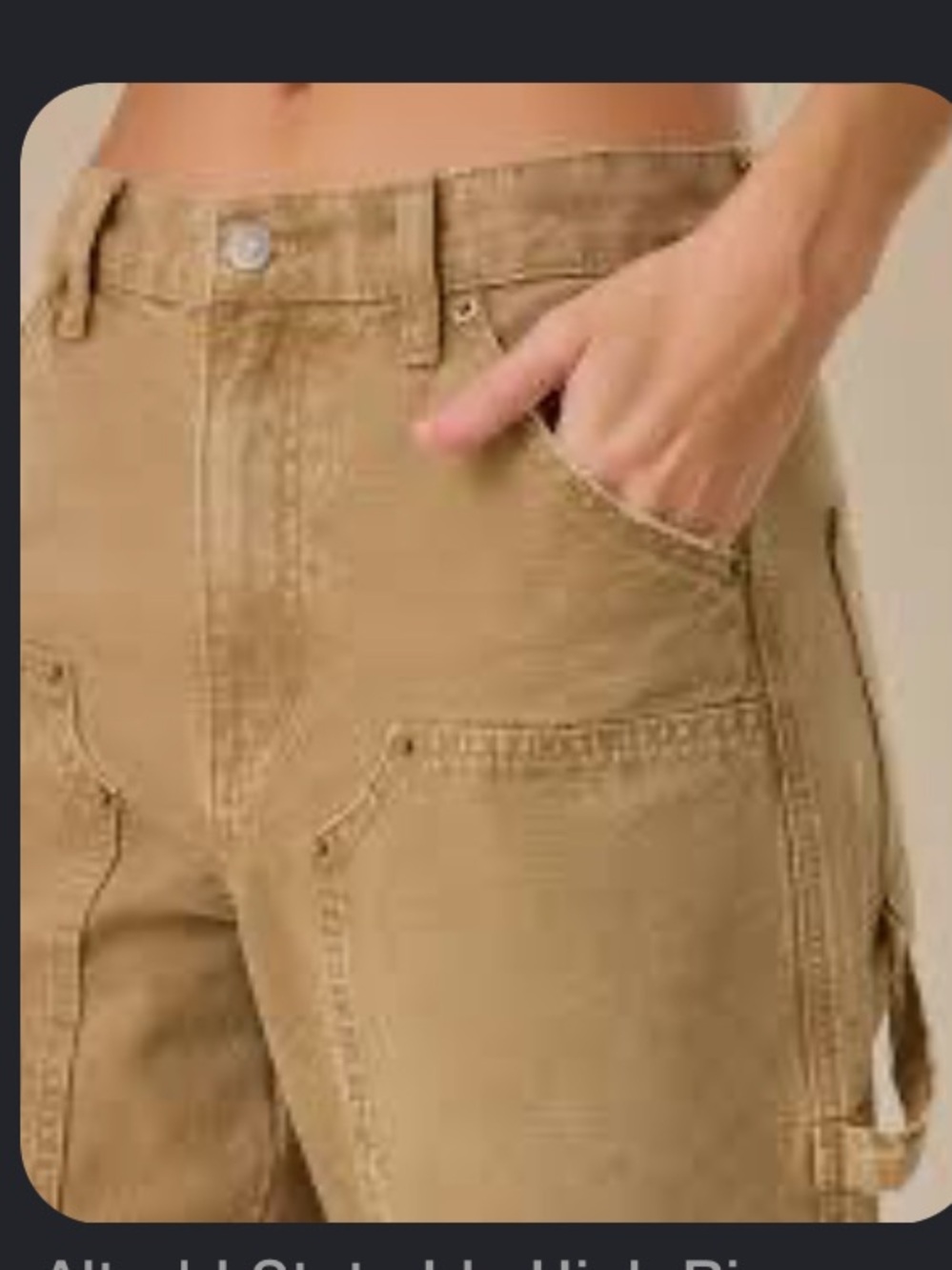 Altar’d State High Rise Carpenter Pants - Picture 12 of 12